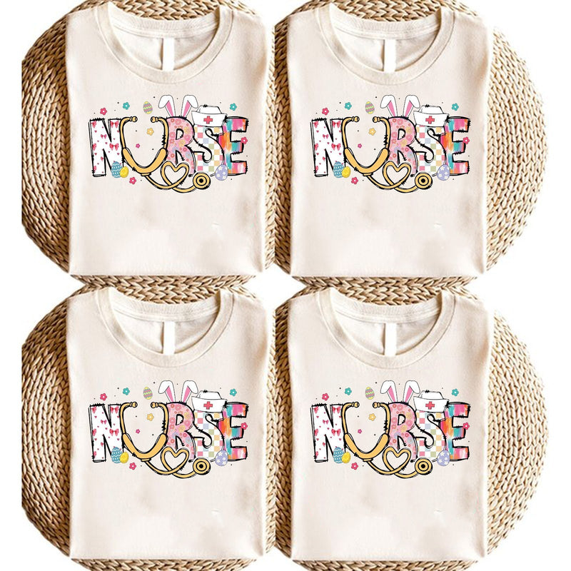 Krankenschwester T-Shirt „Nurse“ zu Ostern