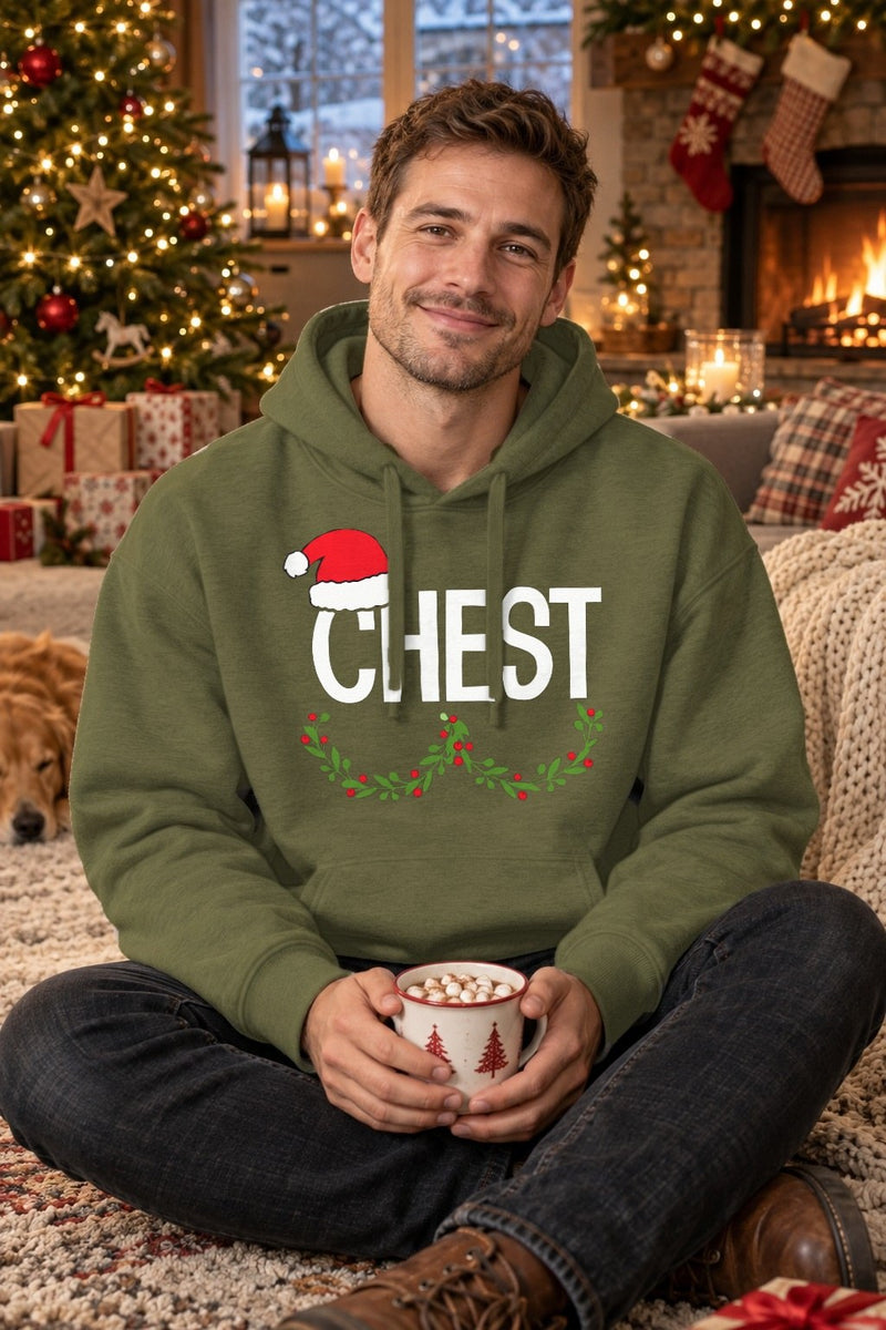 Pärchen Weihnachtspullover „Chest“ & „Nuts“