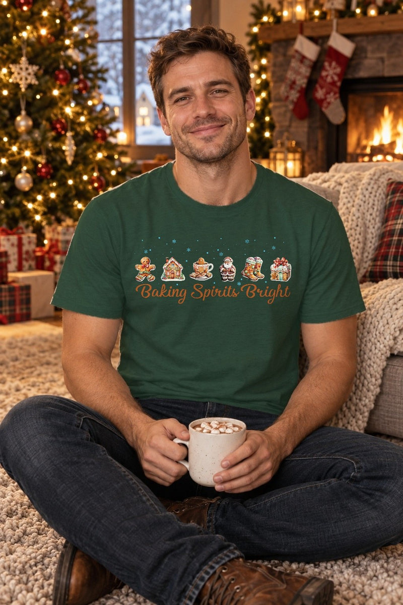 Weihnachtspullover „Baking Spirits Bright“