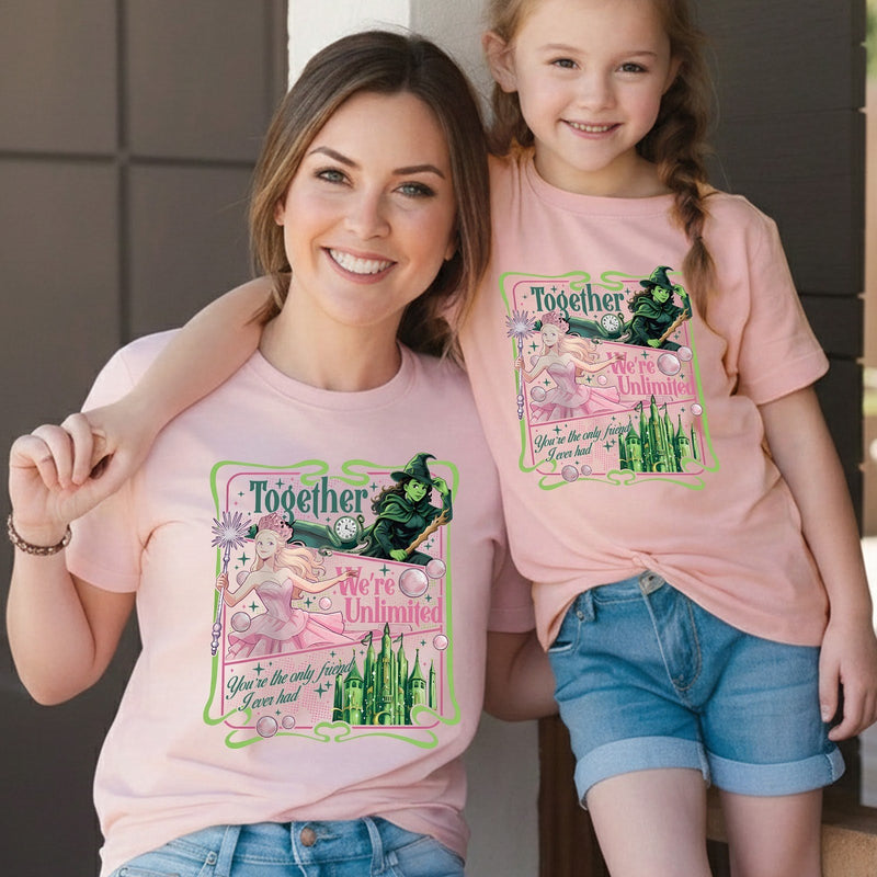 Freundinnen-Shirt mit Wicked „Together We’re Unlimited“