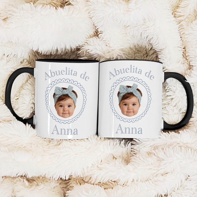 Oma Tasse personalisiert mit Foto und Namen