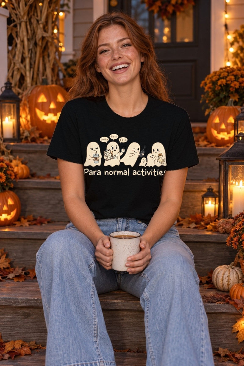 Halloween Shirt für Schulbegleiter „Para Normal Activities“ mit lustigen …