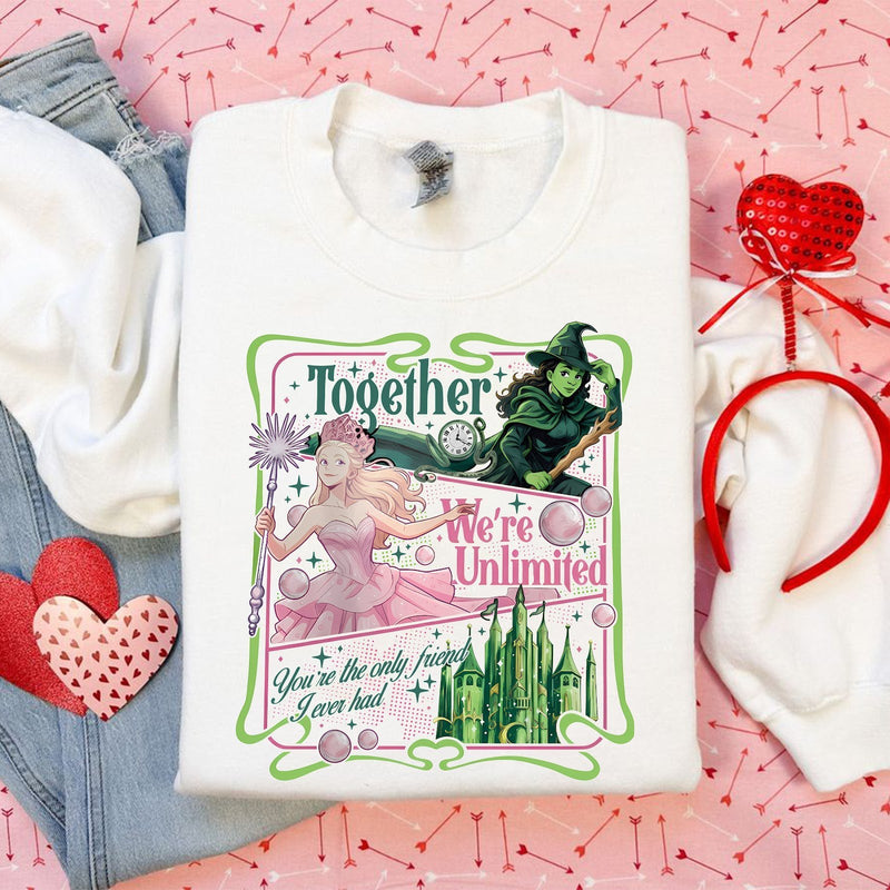 Freundinnen-Shirt mit Wicked „Together We’re Unlimited“