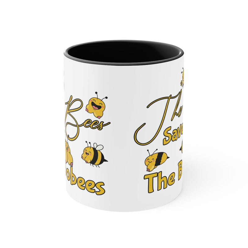 Lustige Bienen-Tasse „The Bees Save The Boobees“