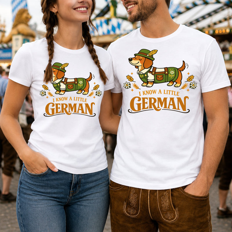 „I know a little German“ T-Shirt