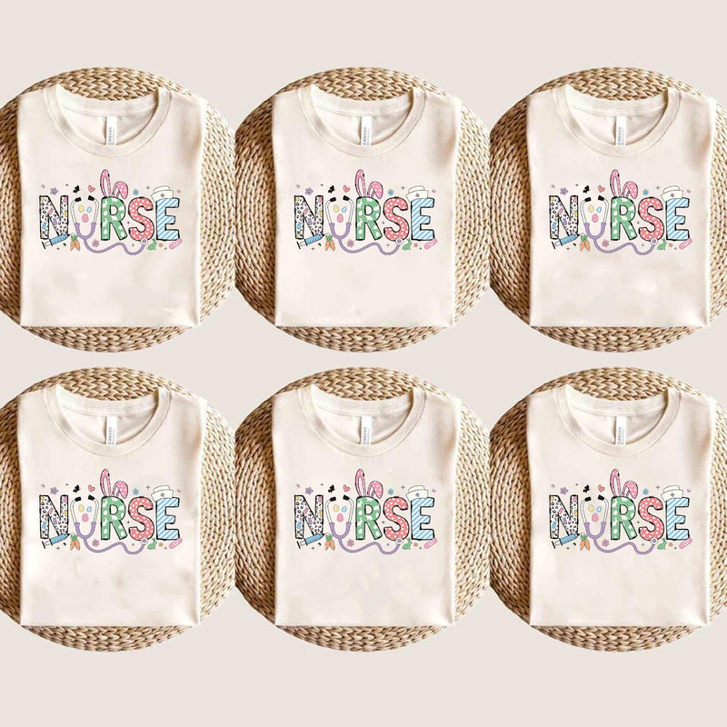 Pflege Shirt Ostern „Nurse“