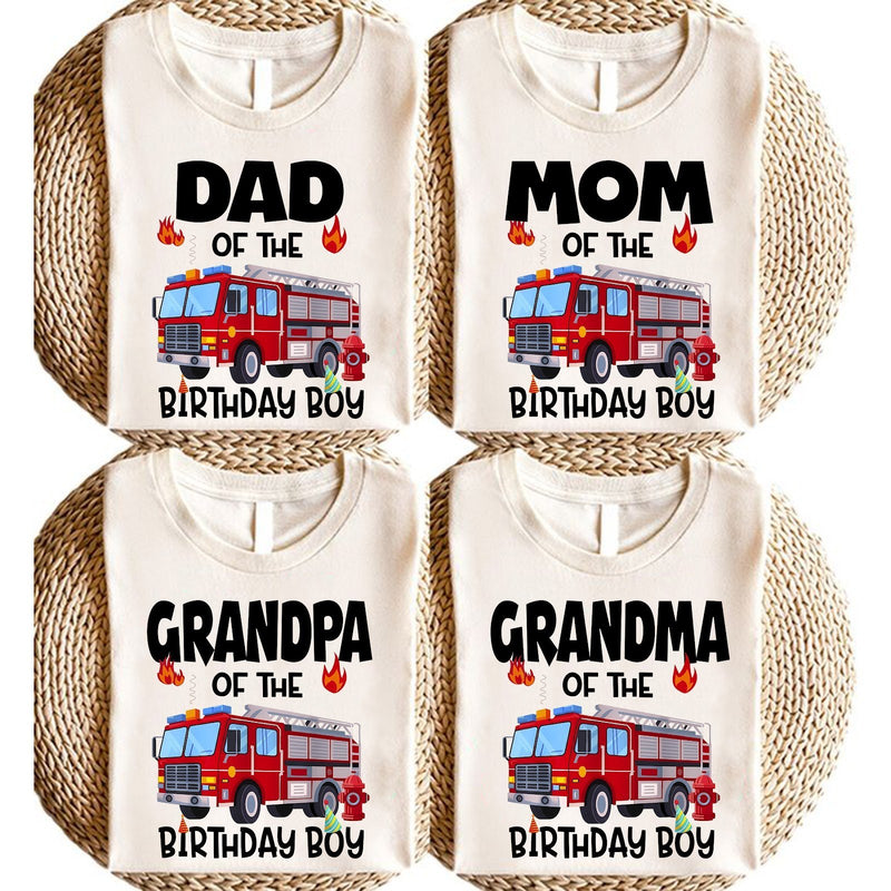 Feuerwehr Geburtstag T-Shirt „… of the Birthday Boy“