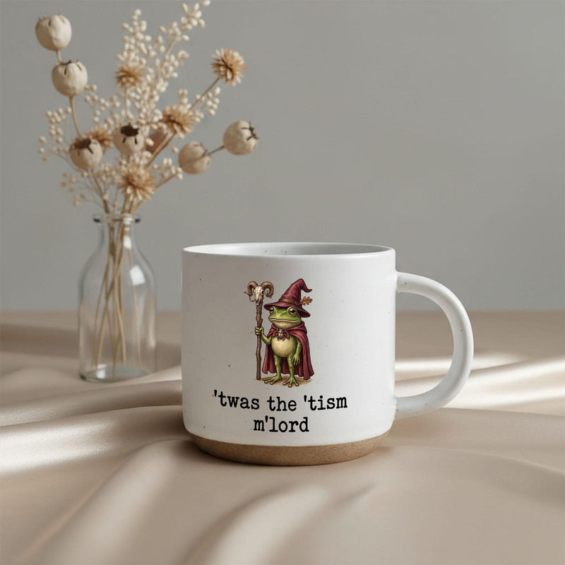 Frosch Tasse „'twas the 'tism m'lord“