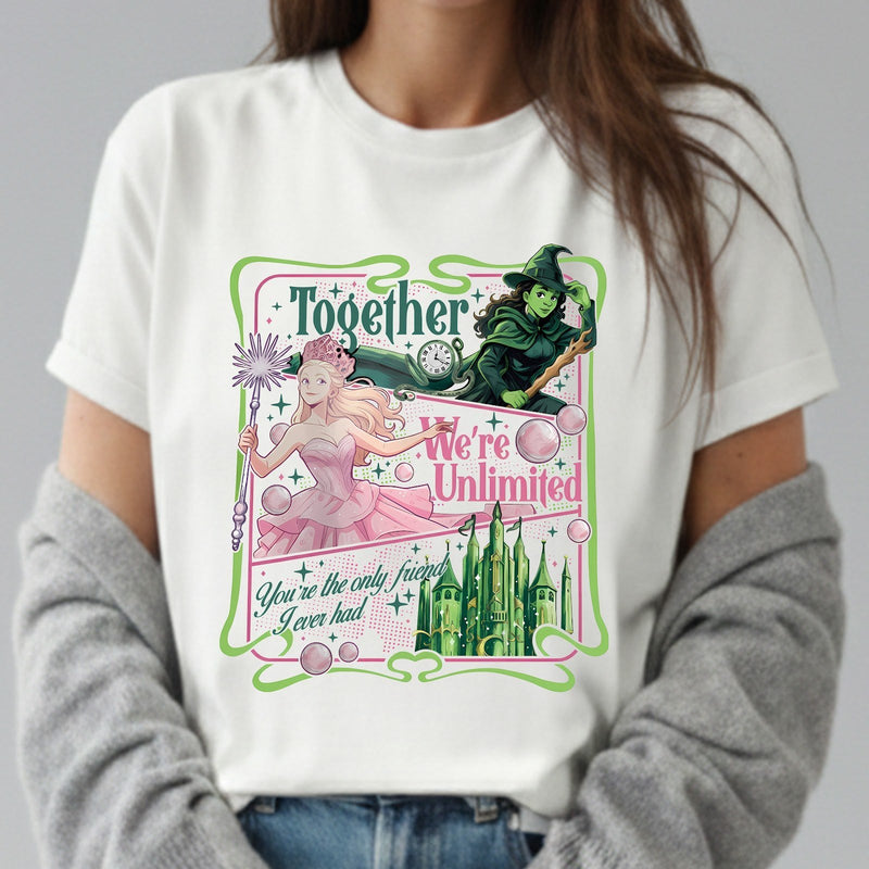 Freundinnen-Shirt mit Wicked „Together We’re Unlimited“