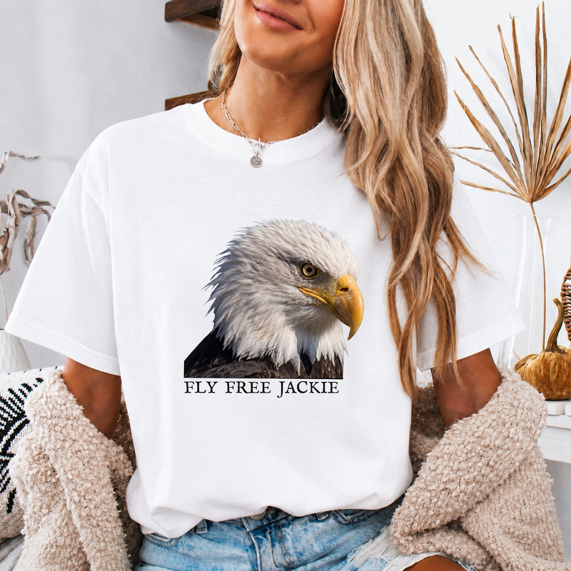 Adler Shirt „Fly free Jackie“