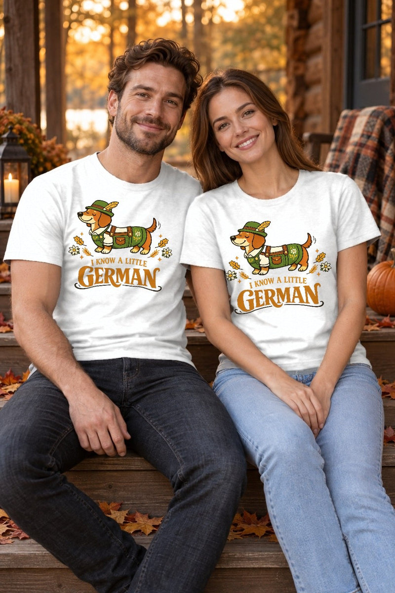 „I know a little German“ T-Shirt