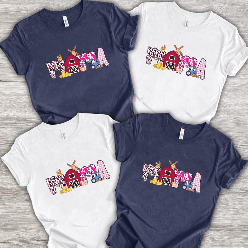Bauernhof Mama T-Shirt