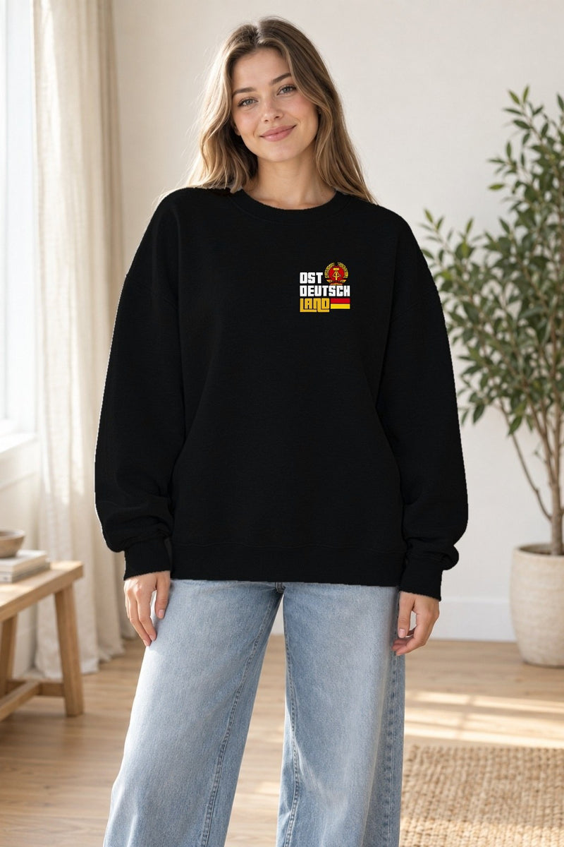 Ostalgie Sweatshirt „Original Ostdeutschland – Heimat bleibt“