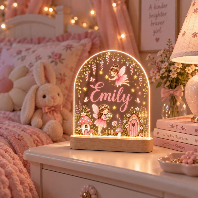 Feen-Nachtlicht mit Namen