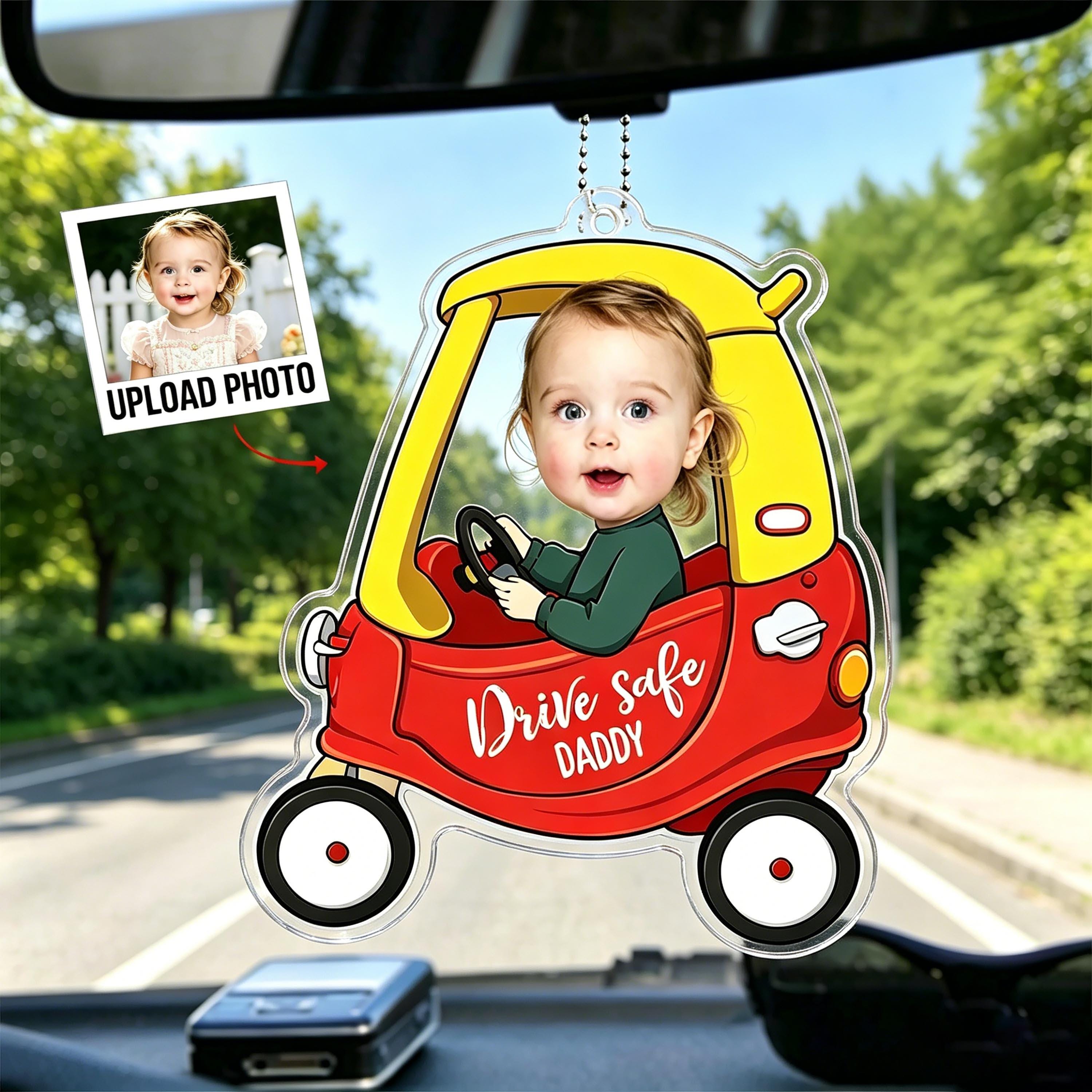 Foto-Auto-Ornament »Drive Safe«