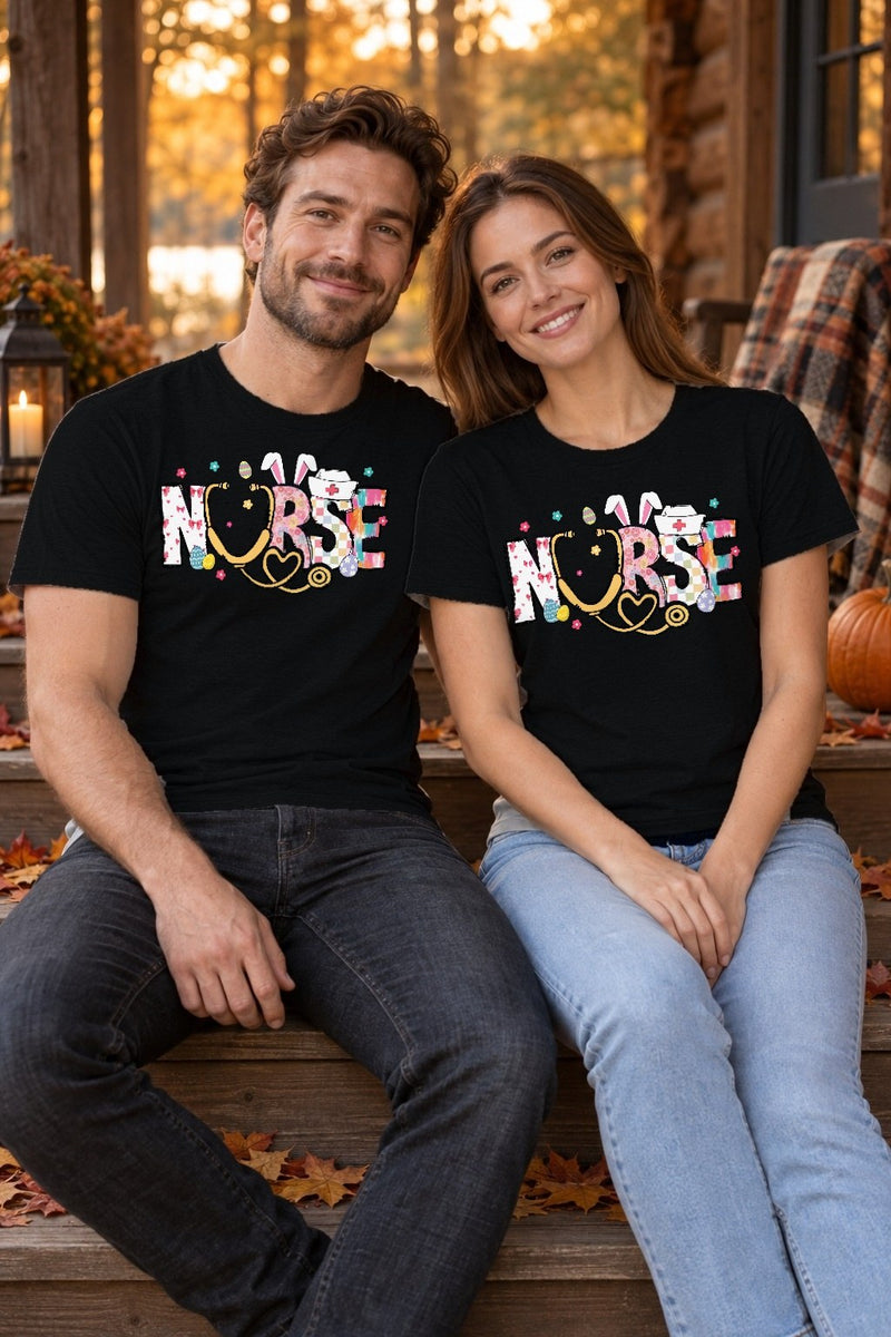 Krankenschwester T-Shirt „Nurse“ zu Ostern