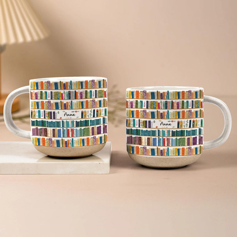 Bücherregal Tasse mit Namen