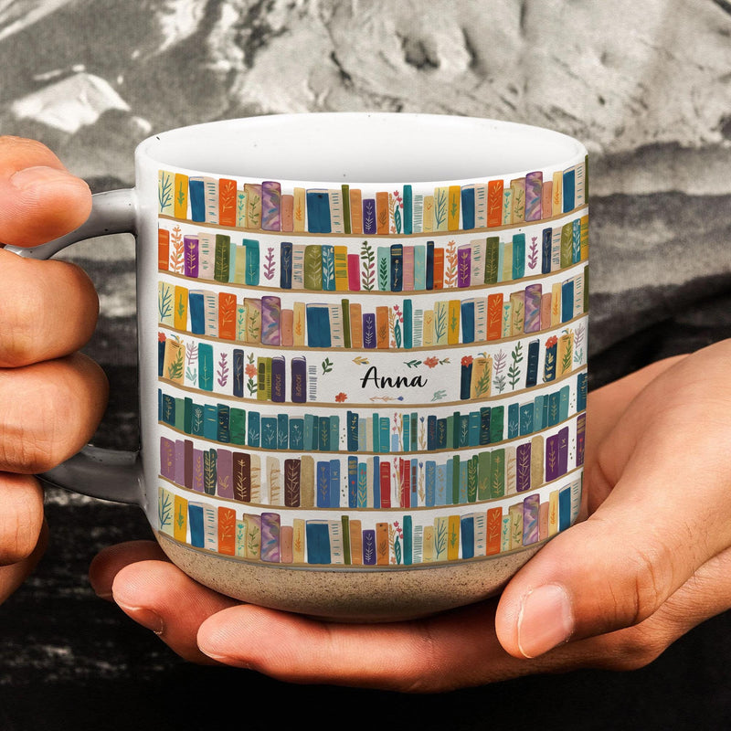Bücherregal Tasse mit Namen