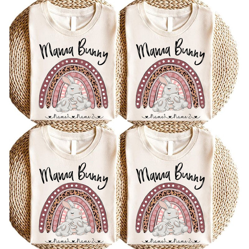 Mama Shirt personalisiert „Mama Bunny“