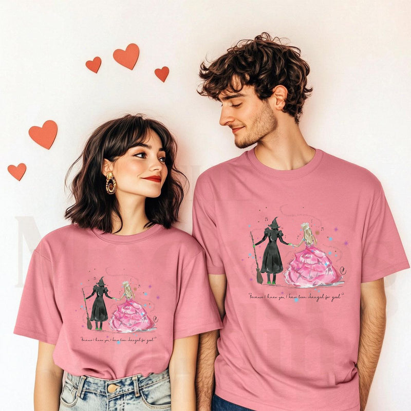 Freundinnen Shirt „Because I Knew You, I Have Been Changed for Good“