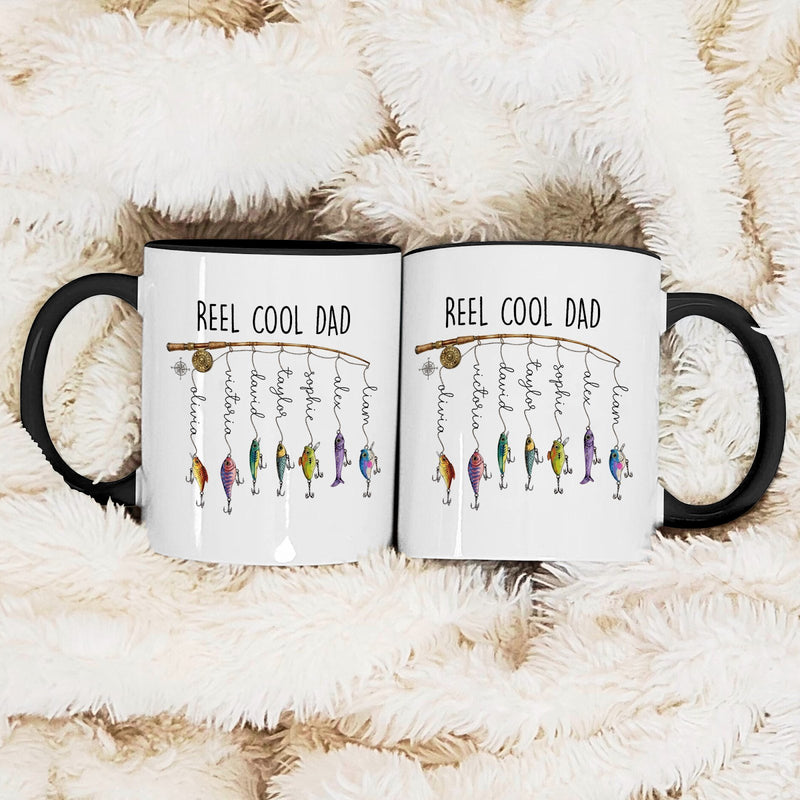 Angler Tasse „Reel Cool Dad“