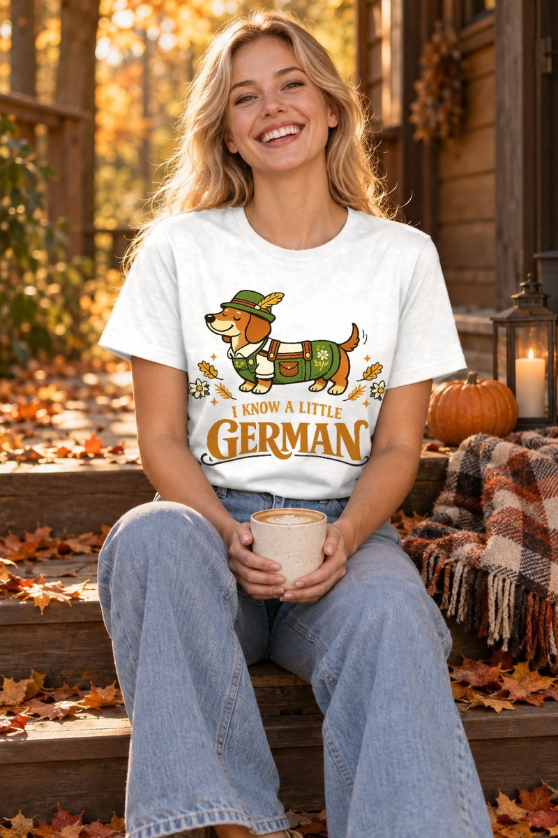 „I know a little German“ T-Shirt