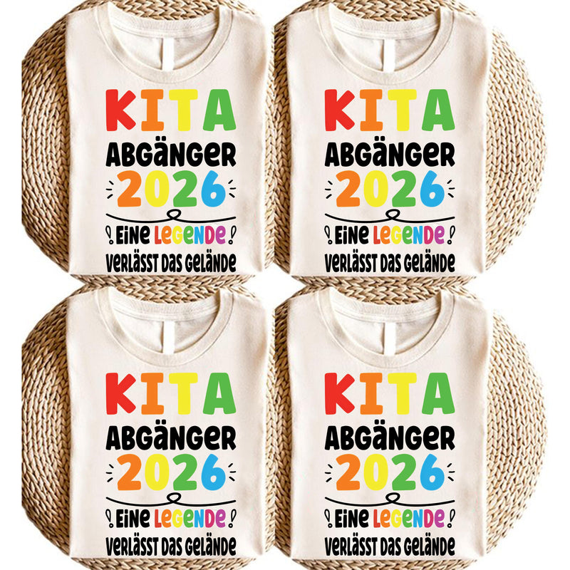 Kita-Abgänger-Shirt 2026 „Eine Legende verlässt das Gelände“