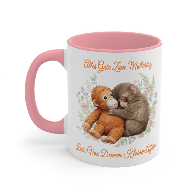 Muttertags-Tasse mit Äffchen Punch the Monkey