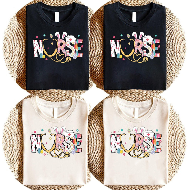 Krankenschwester T-Shirt „Nurse“ zu Ostern