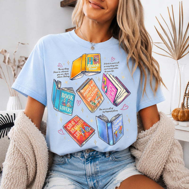 Bücher-Shirt für Romance-Leserinnen