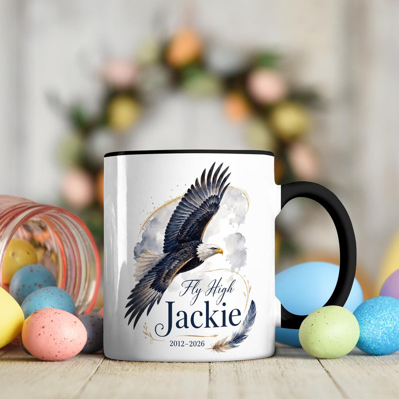 Adler-Tasse „Fly High Jackie“
