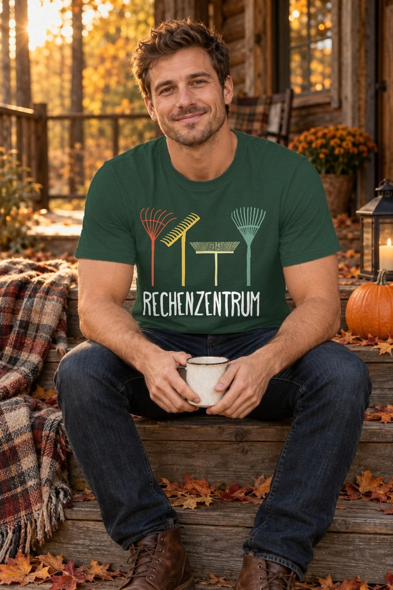Hobby Gärtner T-Shirt „Rechenzentrum“ mit Harken