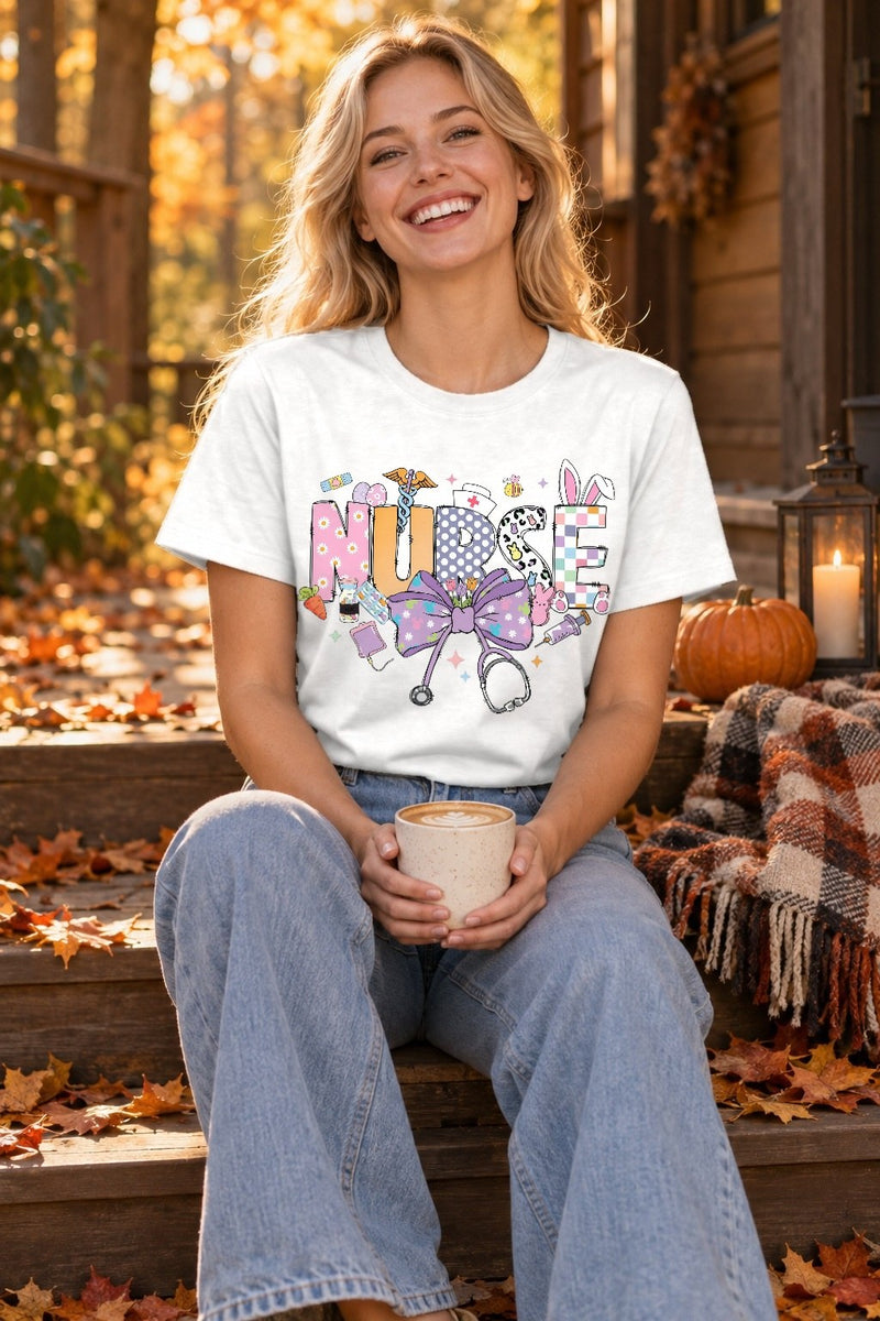 Krankenschwester Oster T-Shirt „Nurse“