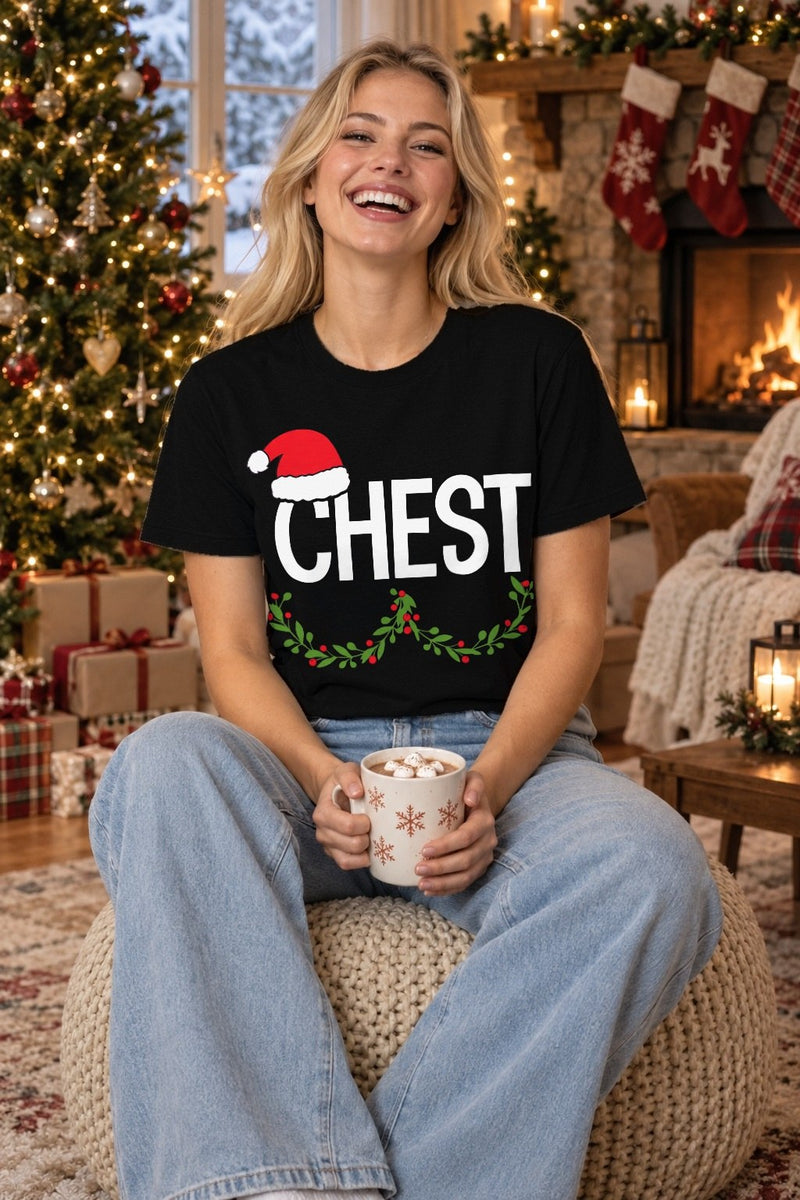 Pärchen Weihnachtspullover „Chest“ & „Nuts“