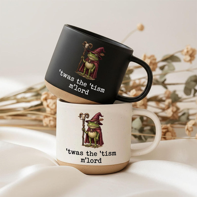 Frosch Tasse „'twas the 'tism m'lord“
