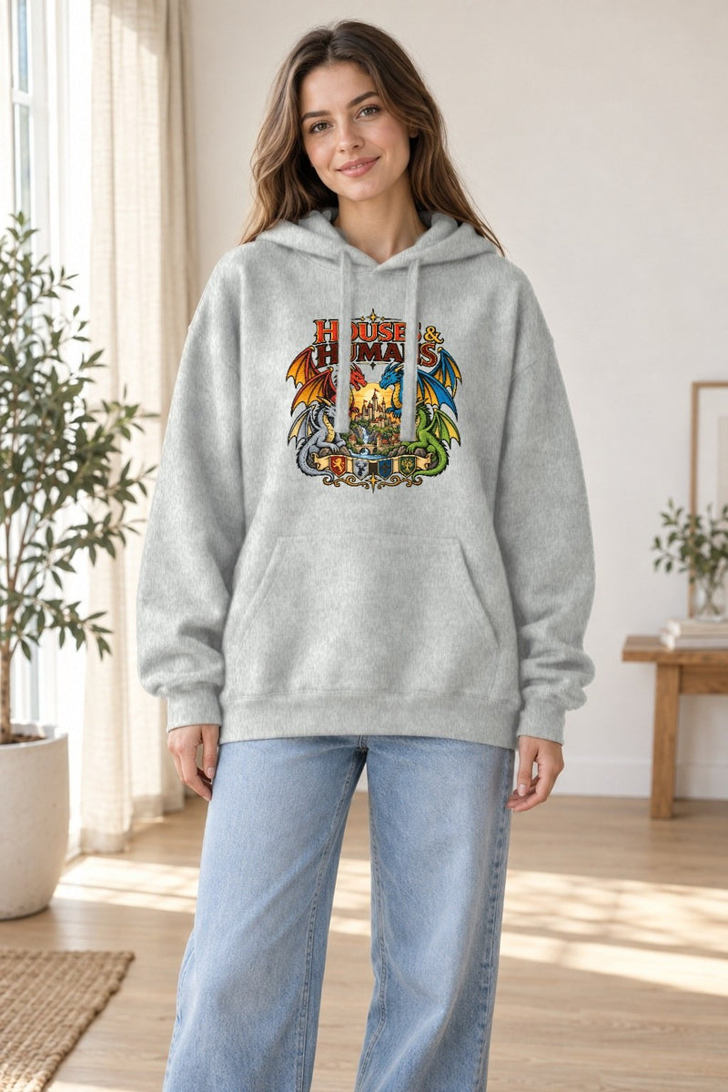 Fantasy-Shirt „Houses & Humans“