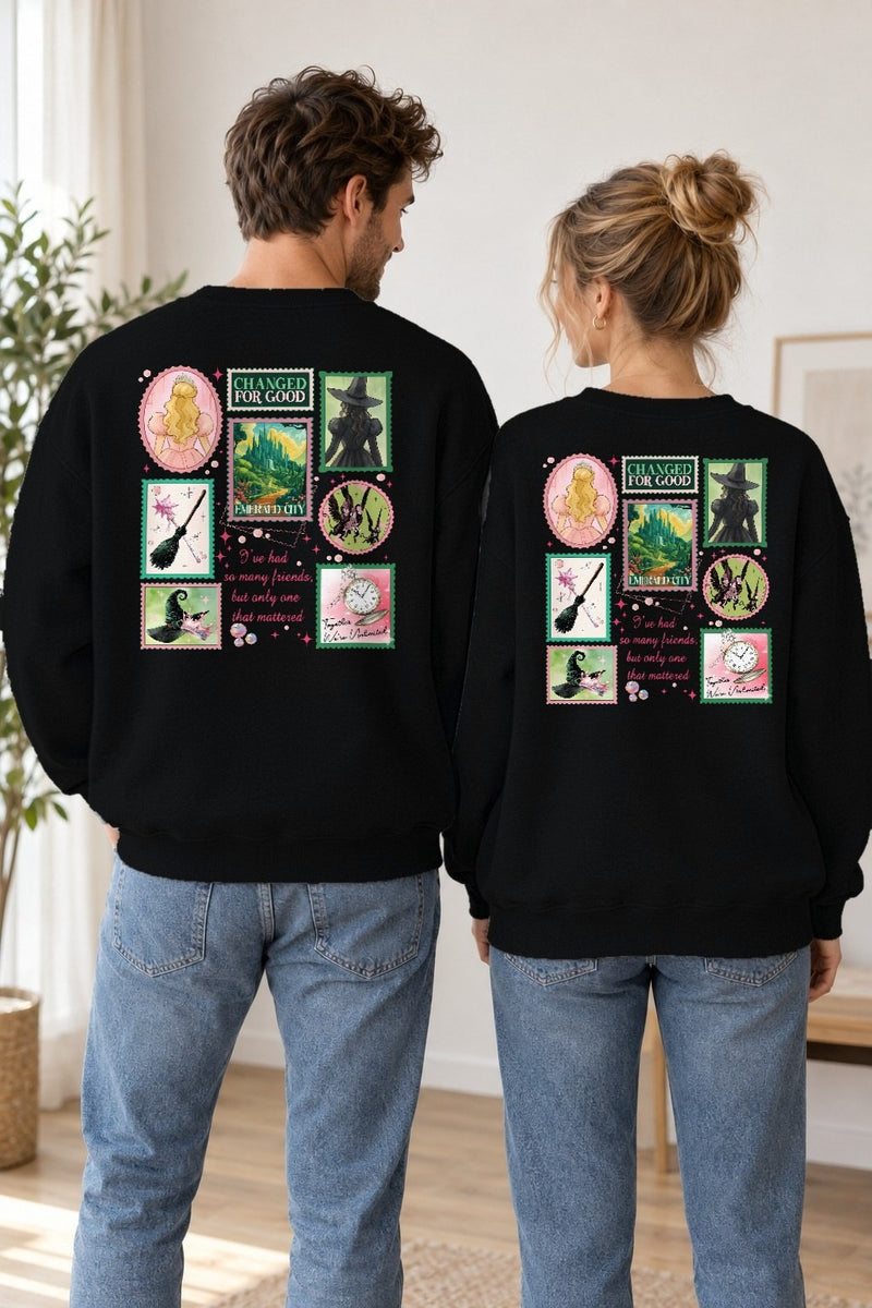 Hexen T-Shirt Musical mit Rückendruck