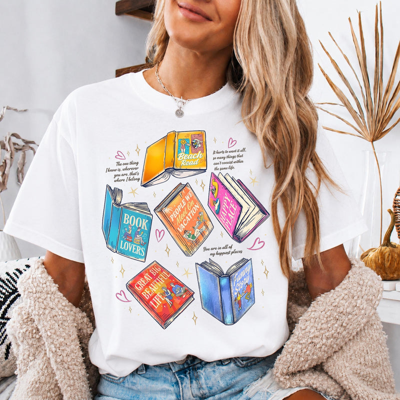 Bücher-Shirt für Romance-Leserinnen