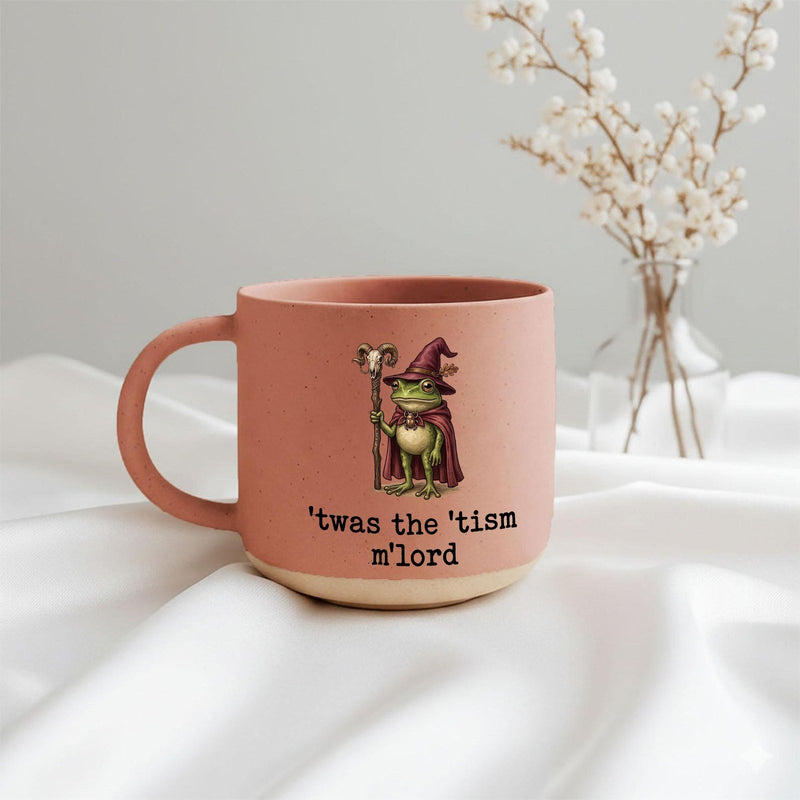 Frosch Tasse „'twas the 'tism m'lord“