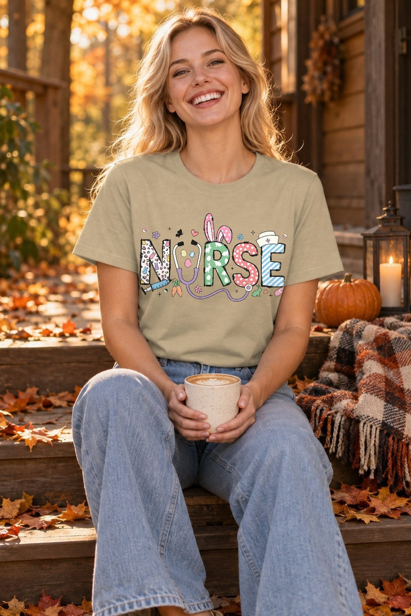 Pflege Shirt Ostern „Nurse“