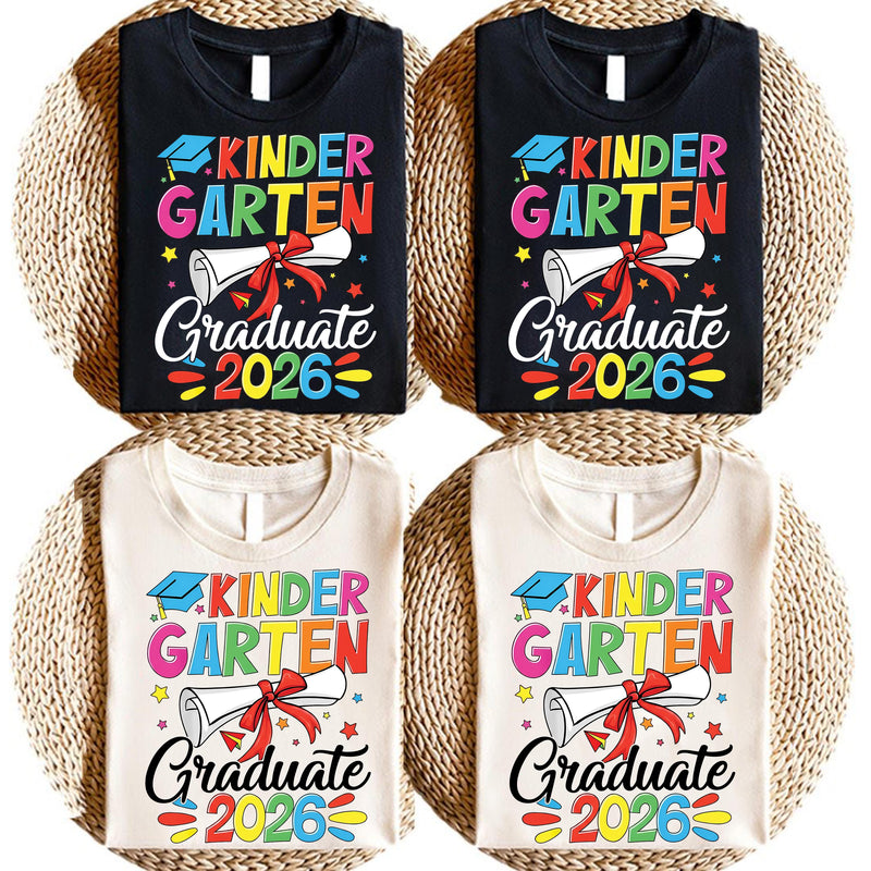 Kindergarten Abschluss Shirt „Kindergarten Graduate 2026“
