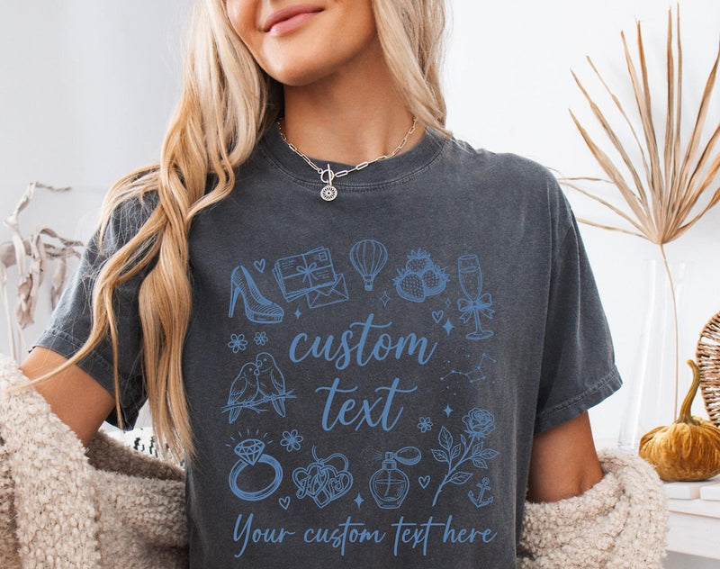 Shirt mit Wunschtext personalisiert, z. B. „Future Mrs“