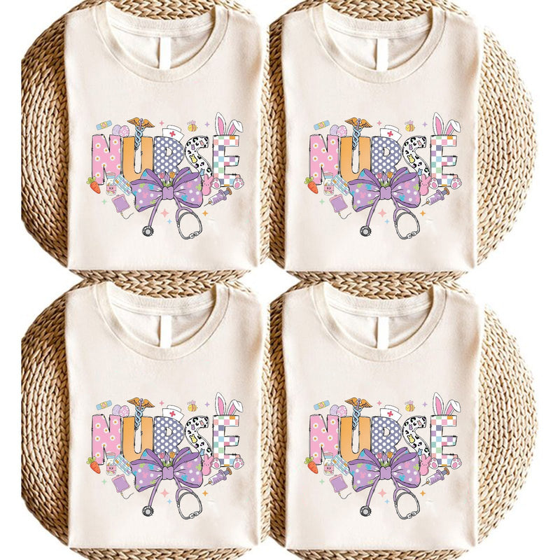 Krankenschwester Oster T-Shirt „Nurse“