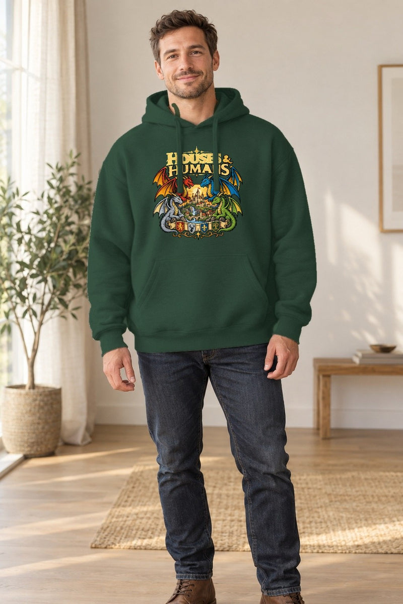 Fantasy-Shirt „Houses & Humans“