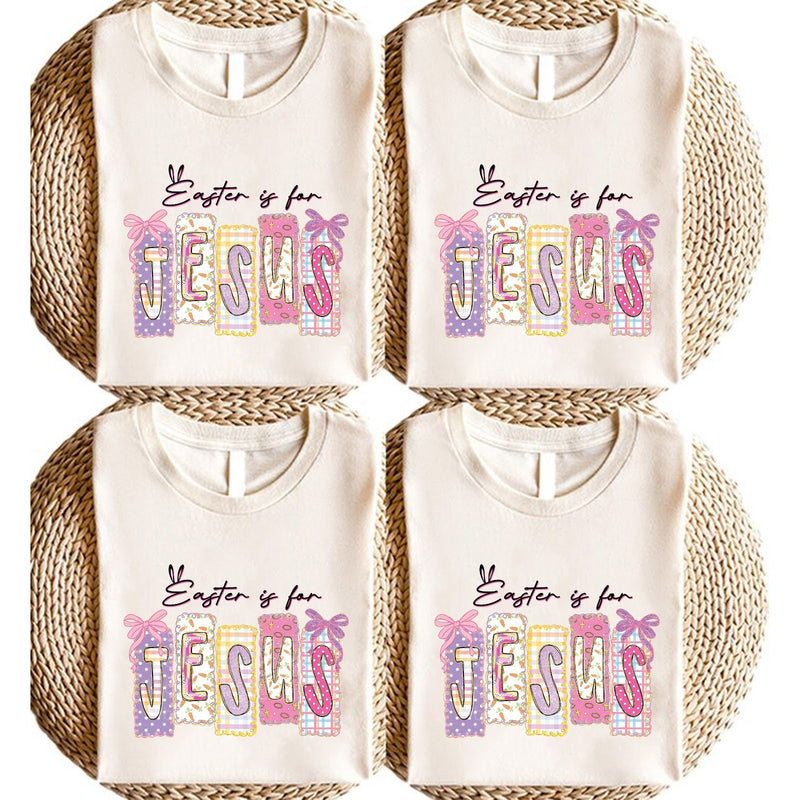 Christliches Oster T-Shirt „Easter is for Jesus“