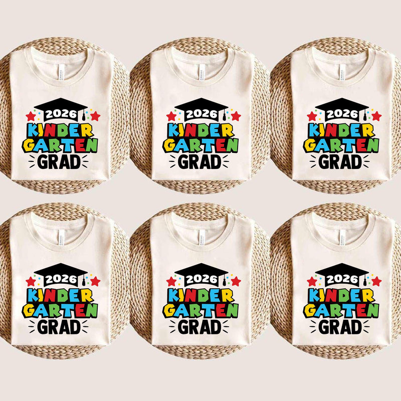 Kita-Abschluss Shirt „2026 Kindergarten Grad“