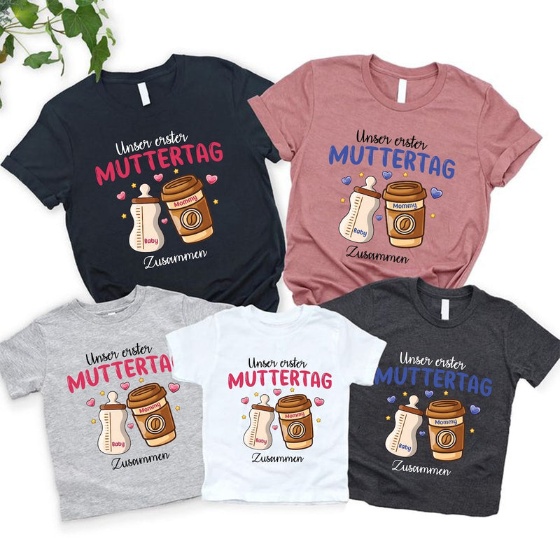 Unser erster Muttertag T-Shirt „Zusammen“