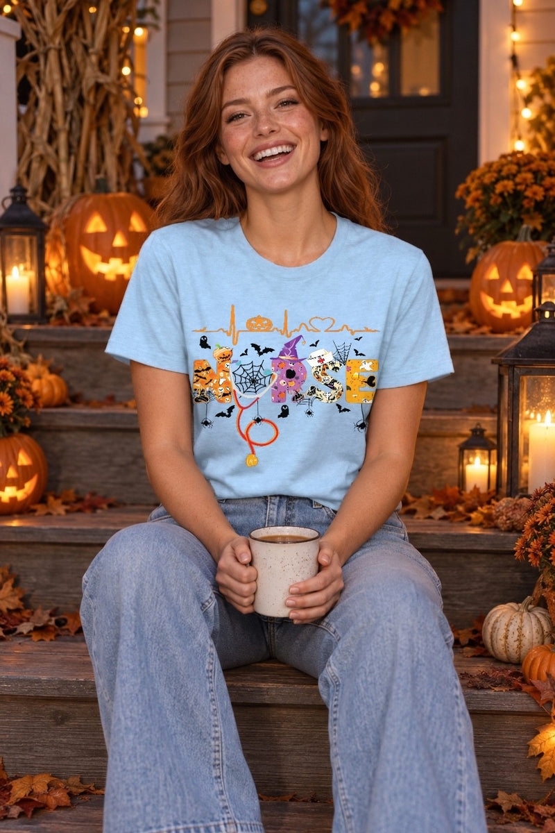 Krankenschwester Halloween Pullover „Nurse“
