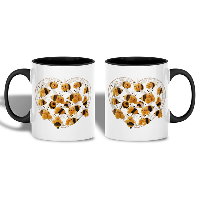 Lustige Bienen-Tasse „Boobees“