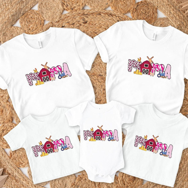 Bauernhof Mama T-Shirt